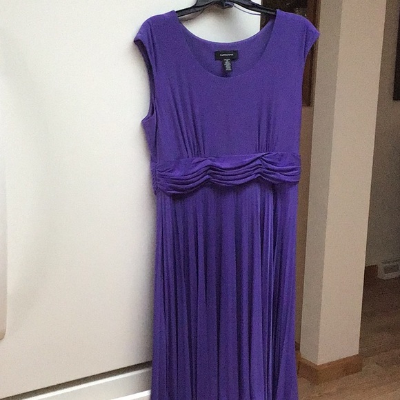 Purple dress size 14. NWOT - Picture 3 of 9